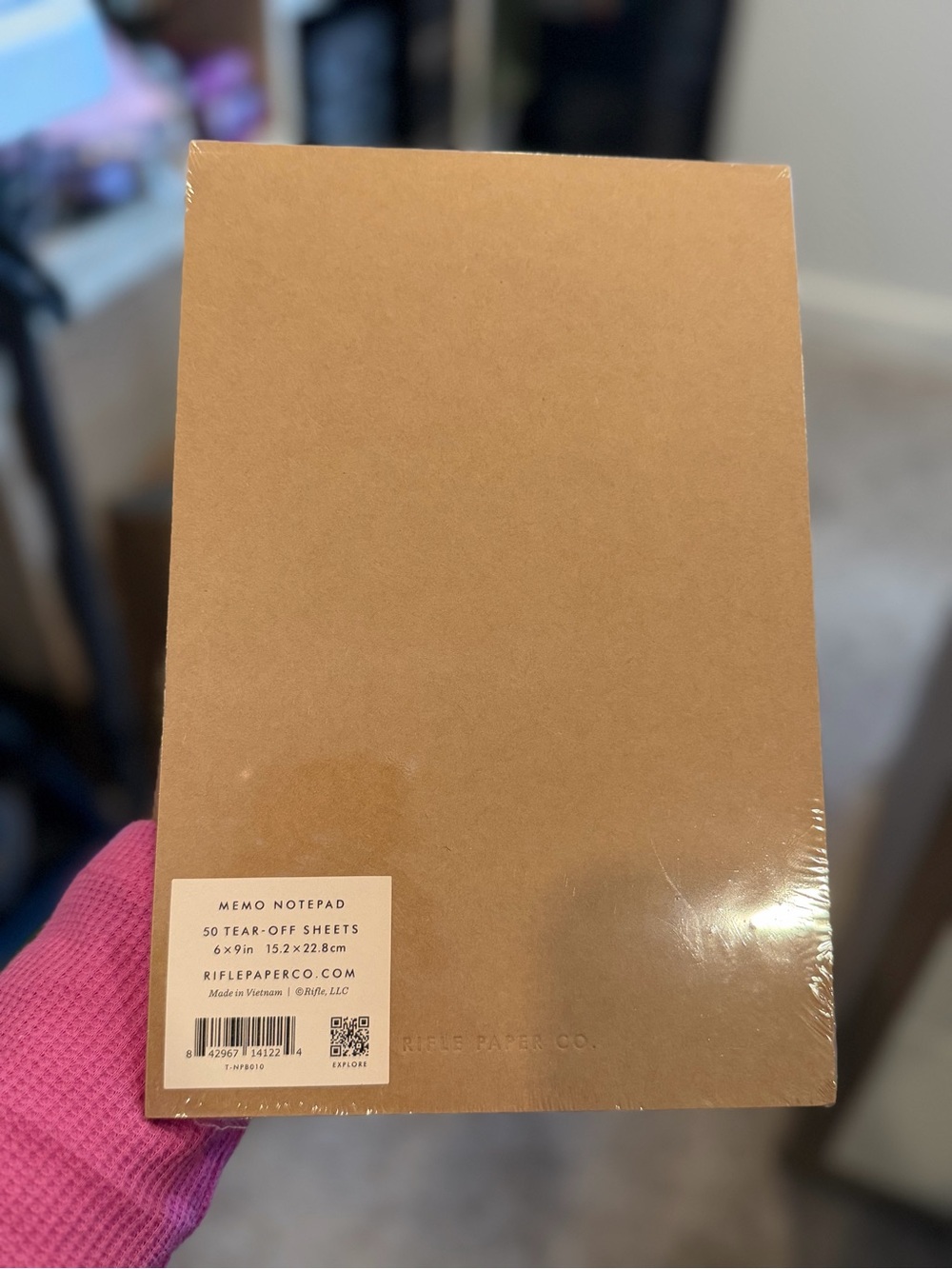 Floral Weekly Planner Notepad - Gold Lettering - Picture 2 of 2